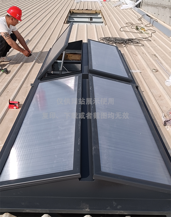 兰州王老吉生产车间永昌排烟天窗