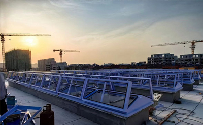 消防永昌排烟窗开启角度