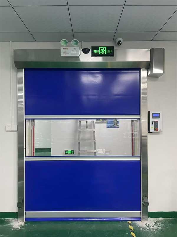 永昌快速永昌卷帘门在冷链物流仓储区的应用实践